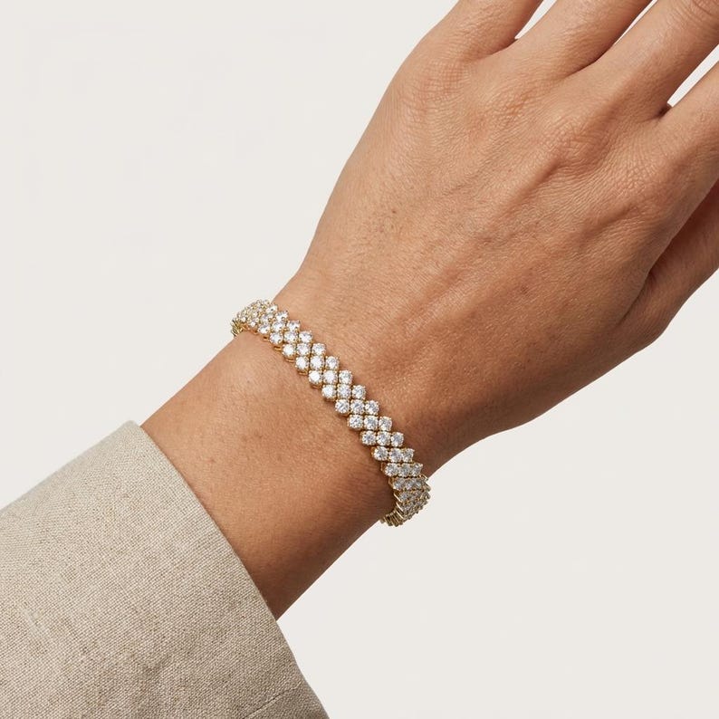 Diamond bracelets collection